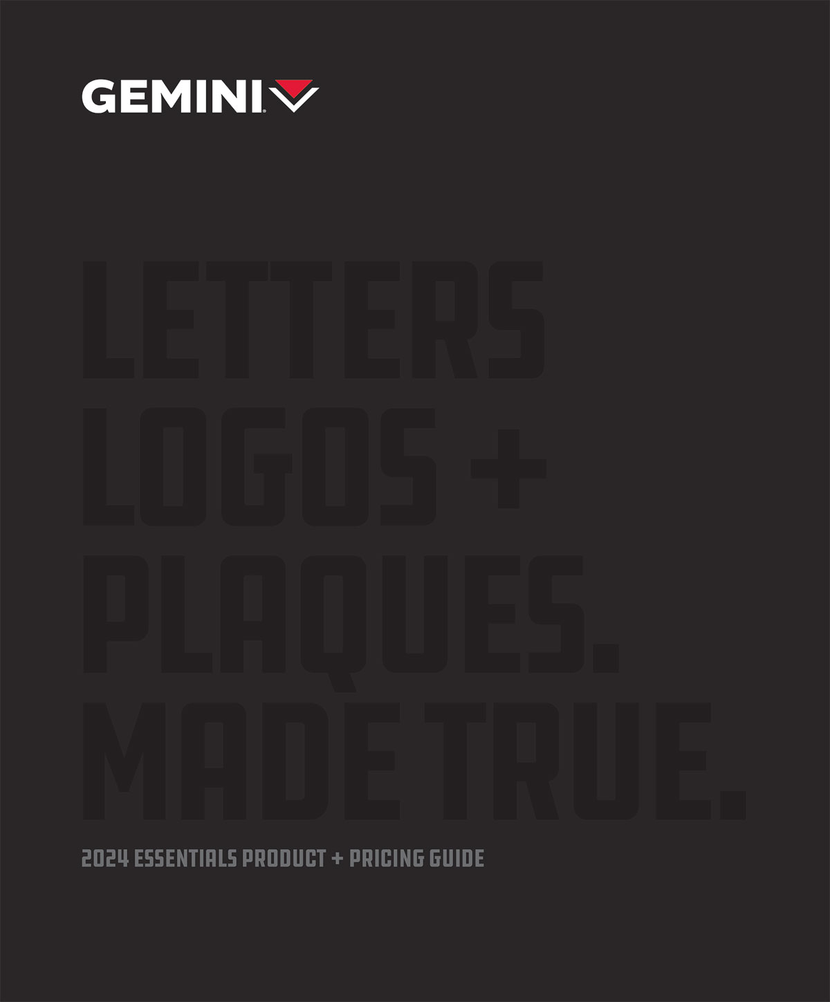 Information for Architects Gemini Signage Gemini