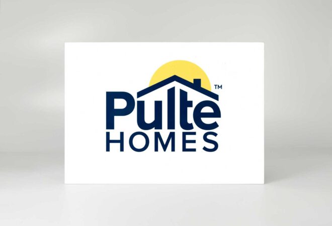 Pulte Homes Thin Gauge Sign