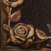 Woodgrain and rose