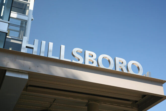 Hillsboro sign