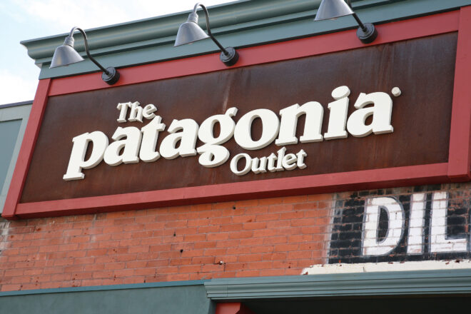 Patagonia Outlet sign