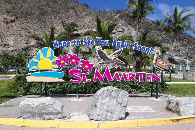 St. Maarten sign