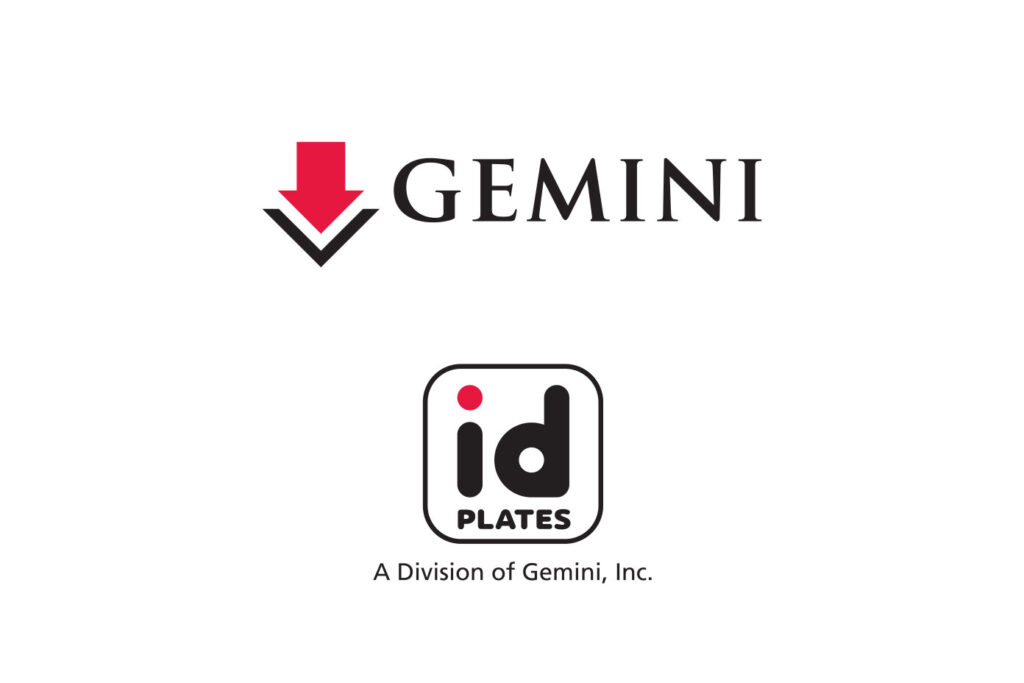 Gemini and ID Plates logos