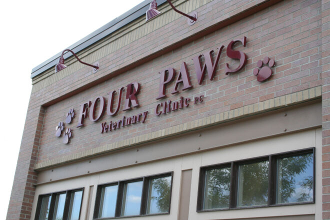 Four Paws sign