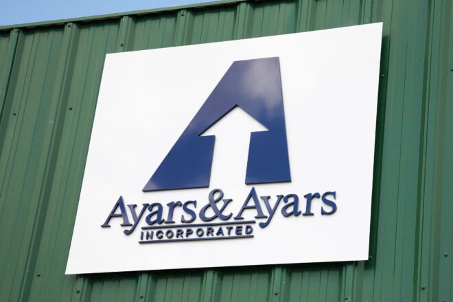 Ayars & Ayars sign