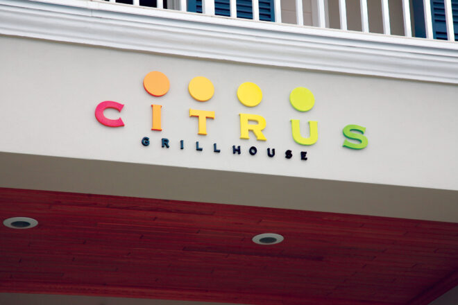 Citrus Grillhouse sign