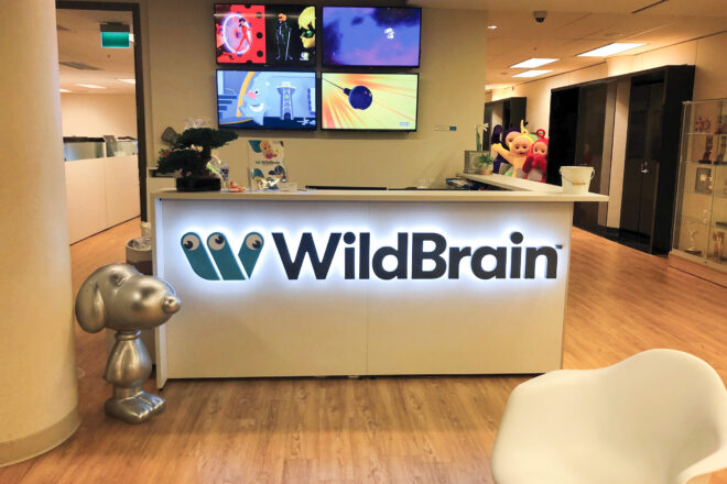 WildBrain sign