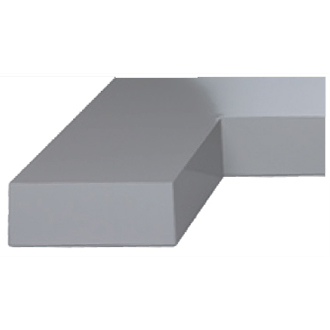 Grey plaque option sample